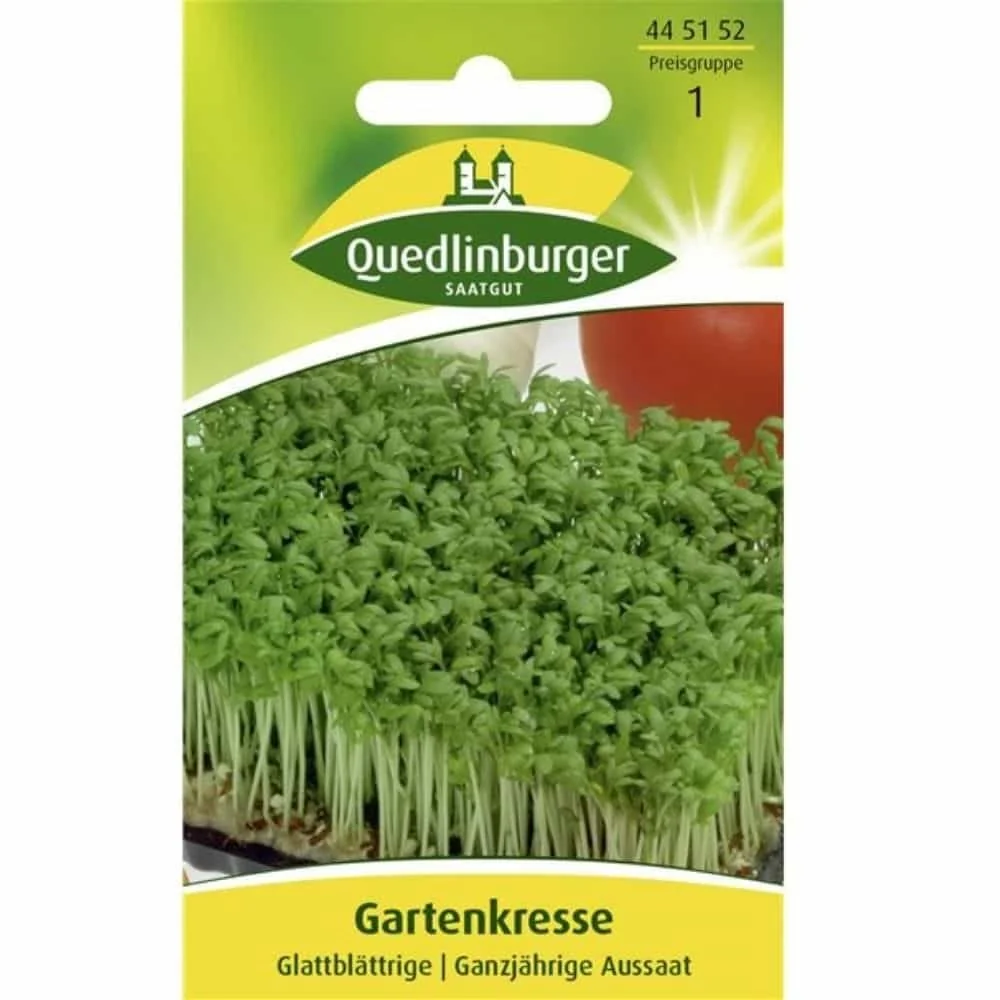 "Garden Cress Seeds - Grow Spicy & Fast-Growing Cress image"