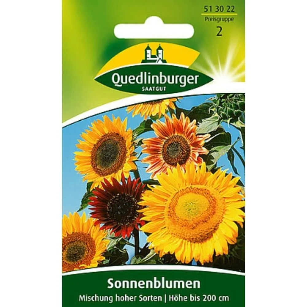 "Sunflower Seeds Mix, Tall Varieties - Summer Flowers for Your Garden image"