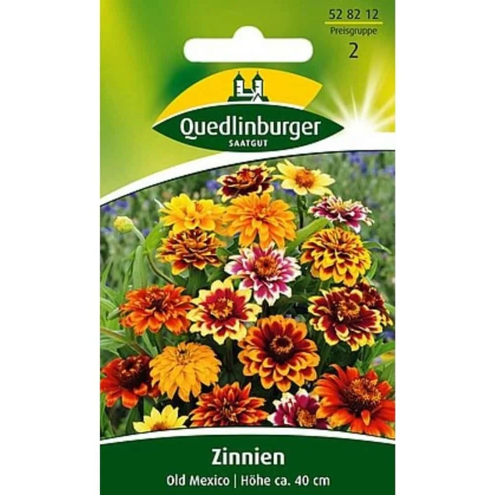 Zinnia Seeds 'Old Mexico' - Summer Flower Mix