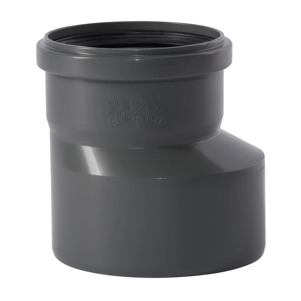 "DN 160/125 HT Pipe Reducer - Wastewater & Drainage image"