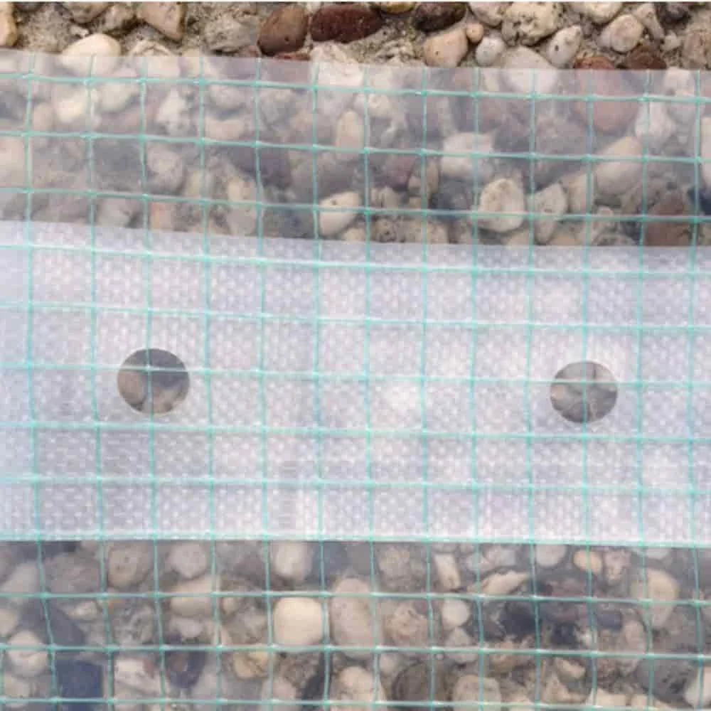"Reinforced Greenhouse Film with Nail Edge, 4 Width x 15 Meter image"