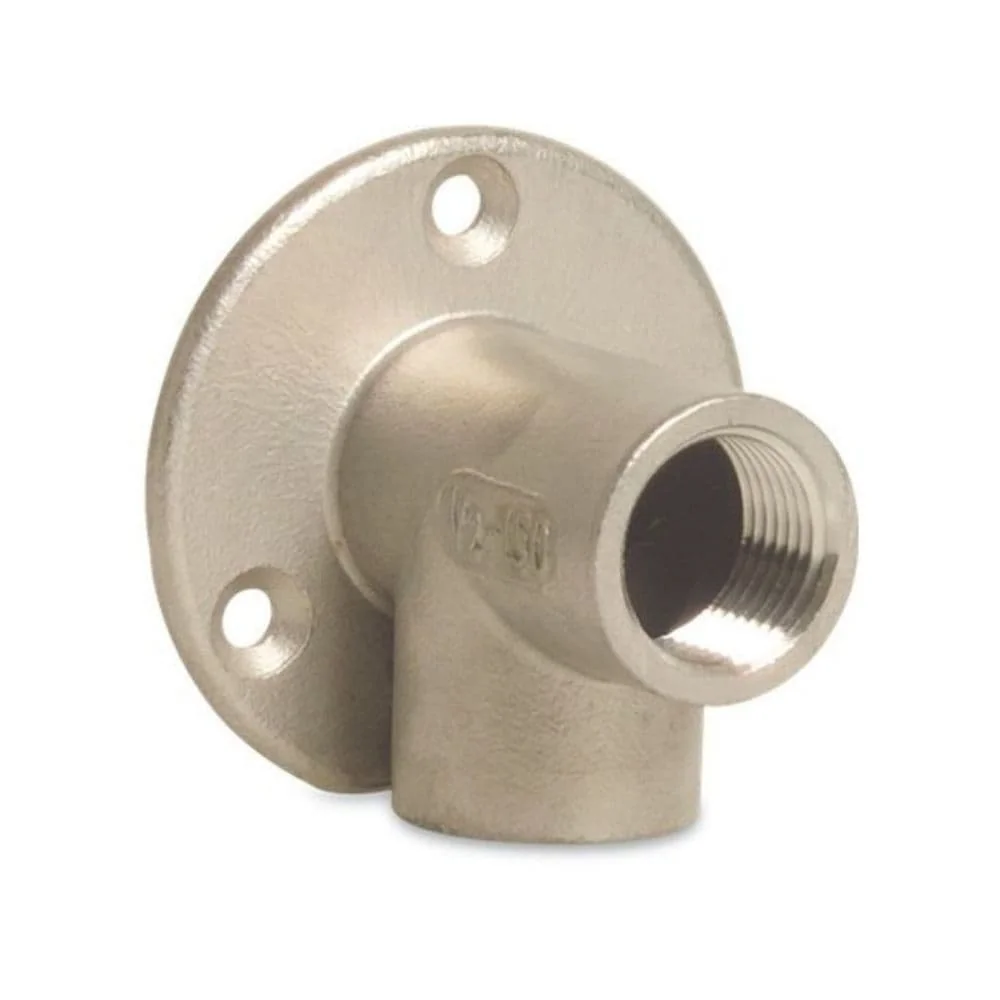 "Stainless Steel Threaded Fittings - 1 Inch 90 Degree Elbow image"