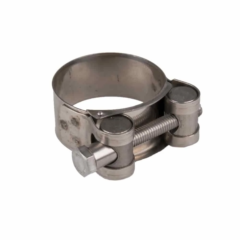 "Bolt Hose Clamp 29-31mm, Stainless Steel, DIN 3017 image"