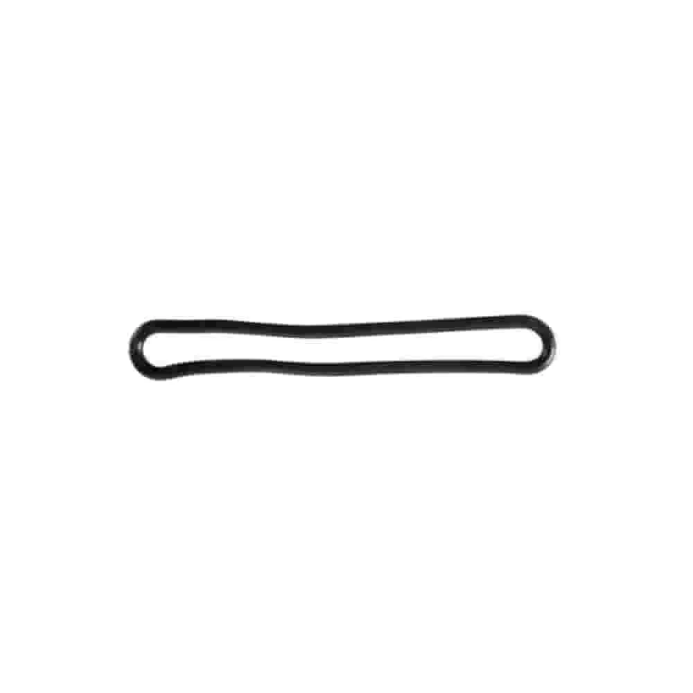 "25cm Bungee Cords, Tarp Tie Downs, No Hook, Oval, EPDM image"