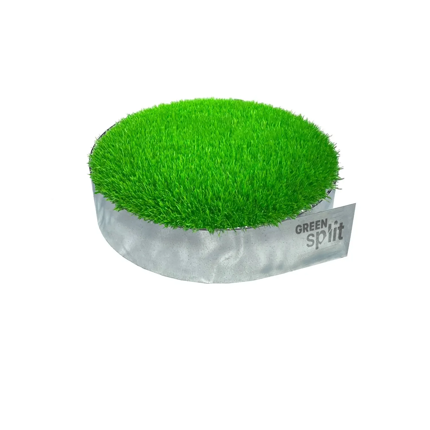 "Lawn edging tape metal aluminium/zinc 15-20-25cm 10-15m | Garden edging | Garden border edging, Length GS: 10 m; Broad: 25 cm image"