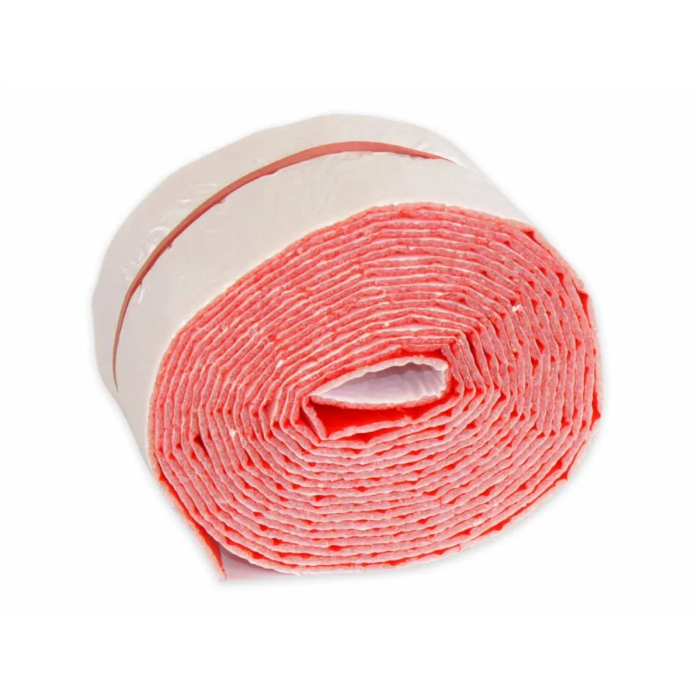 "Red Insulation Tape, 70mm Self Adhesive Tape with PE Protection Film, 3.6m image"