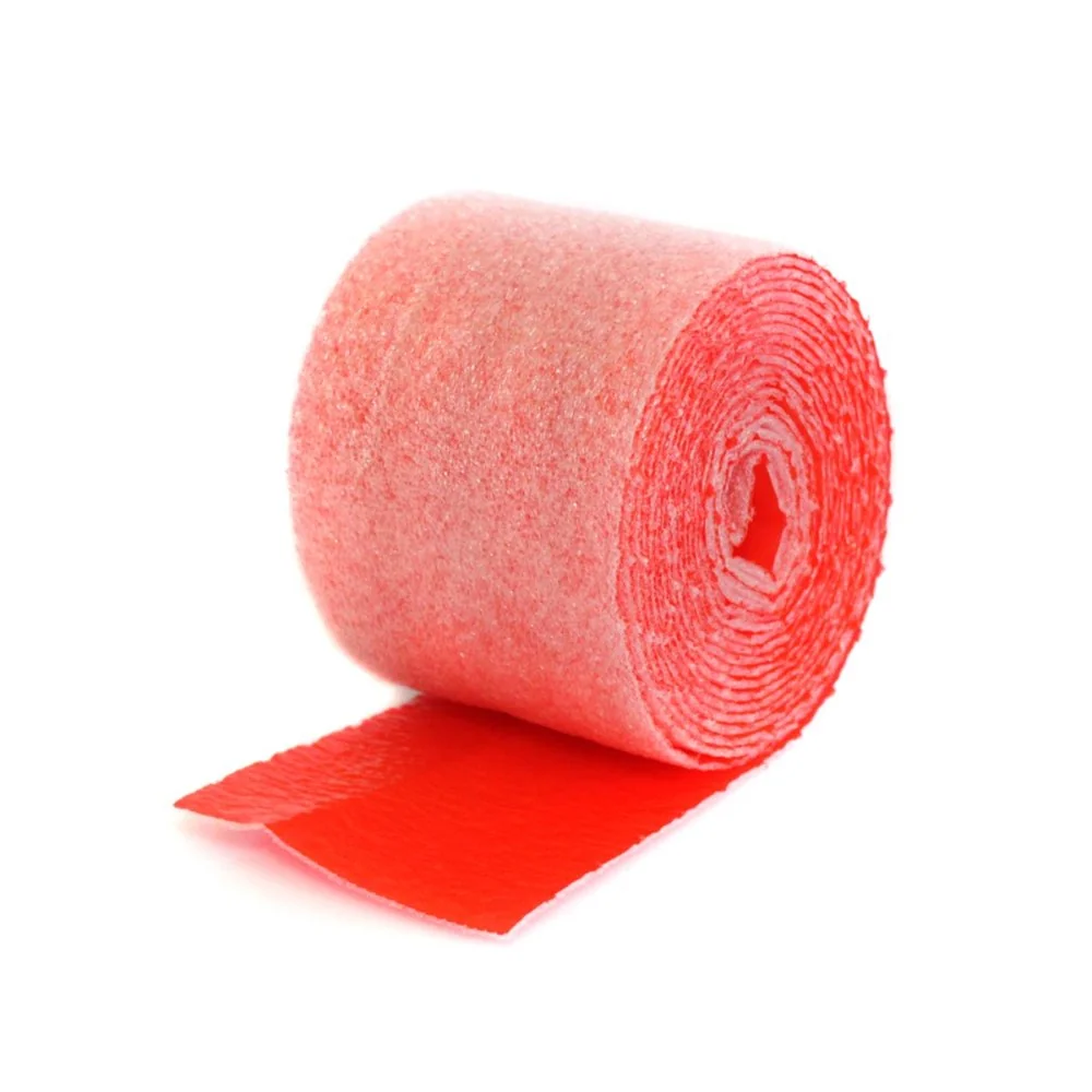 "Pipe Insulation Wrap, 100mm Wide, Red PE Protective Film image"
