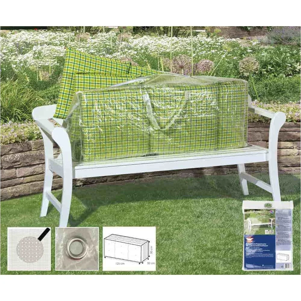 "Protective Cover Transparent Bag for Chair Cushions image"