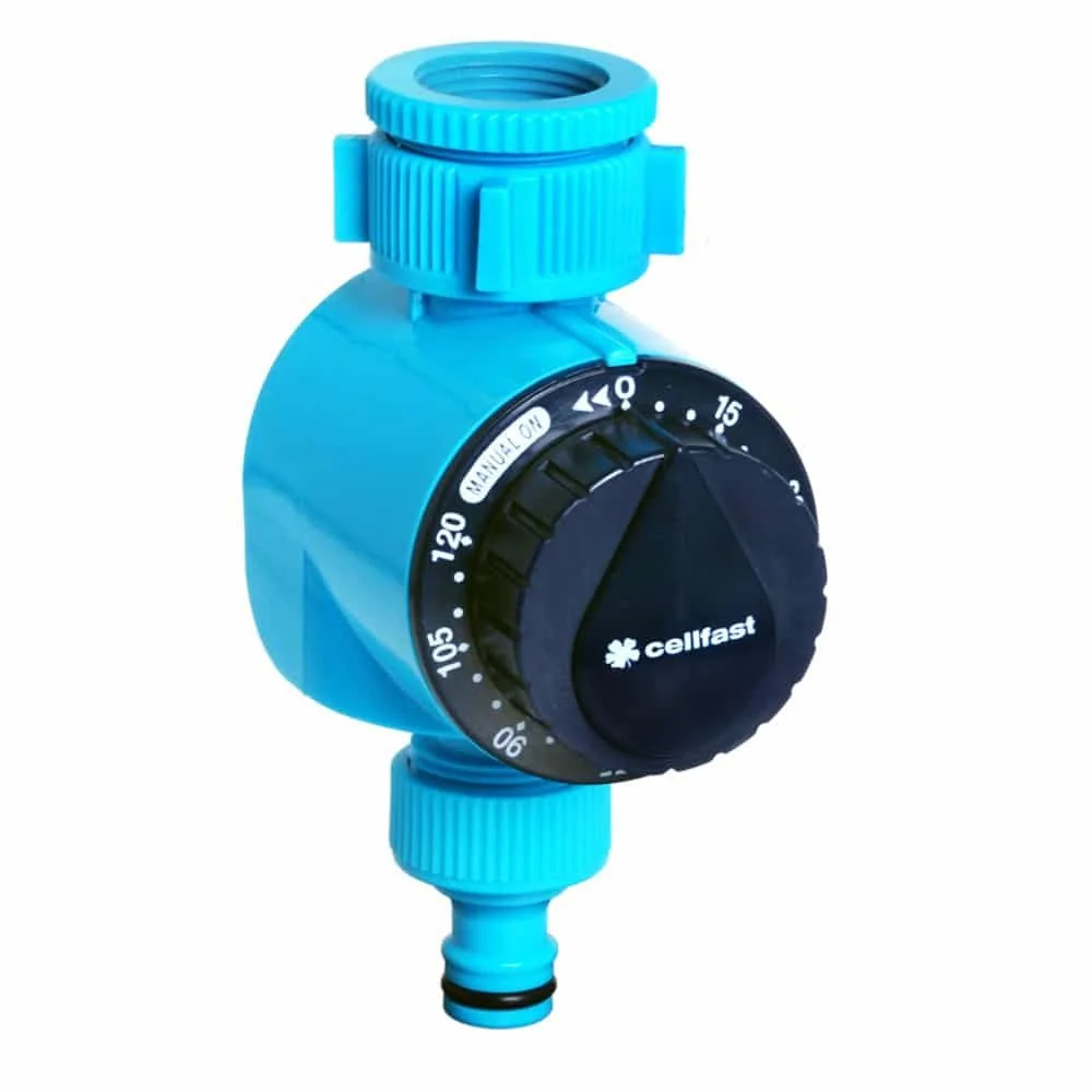 Adjustable Mechanical Watering Timer, 1/2 Inch, 6 bar