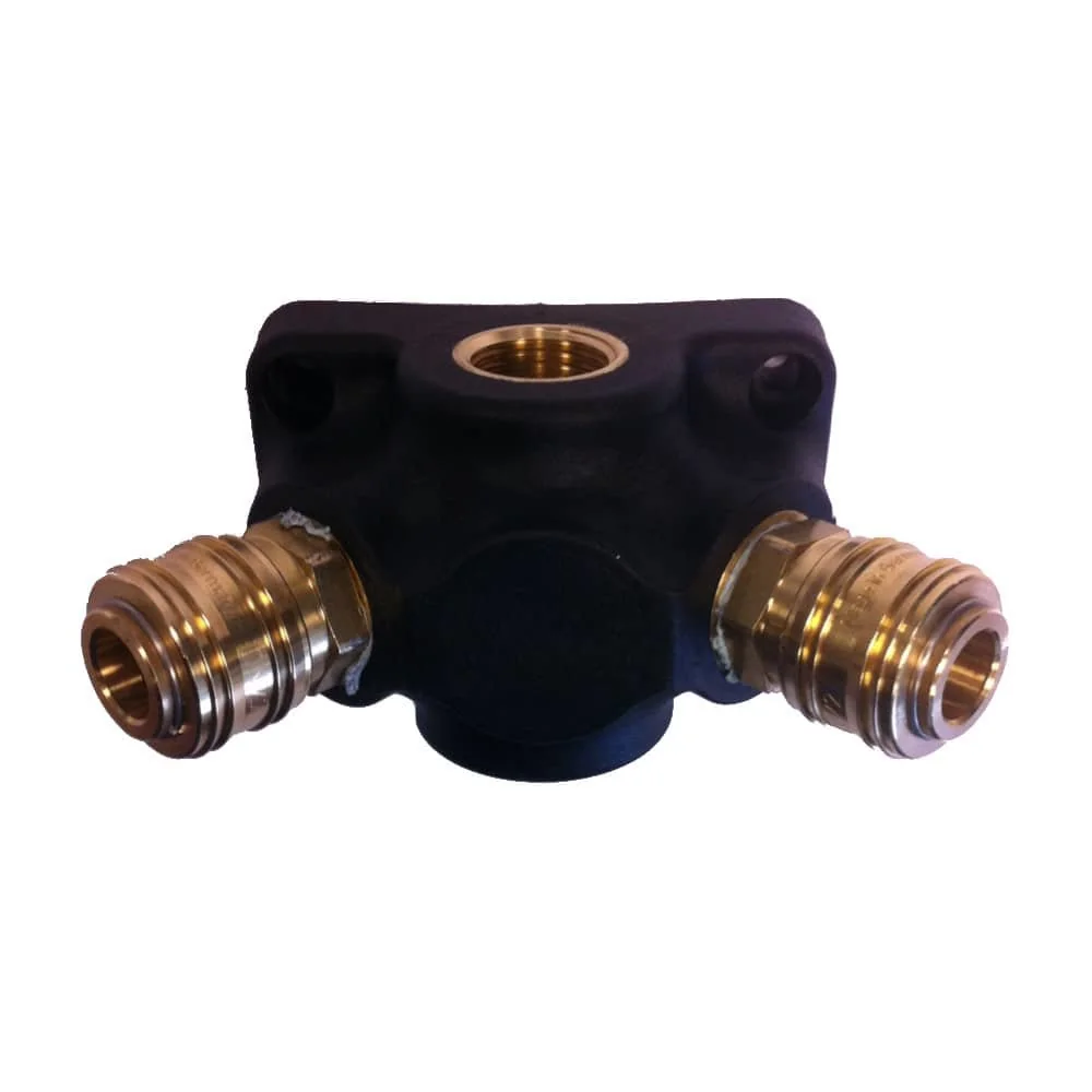 "Air Compressor Wall Mount 3-Port, 1/2-Inch Fittings image"