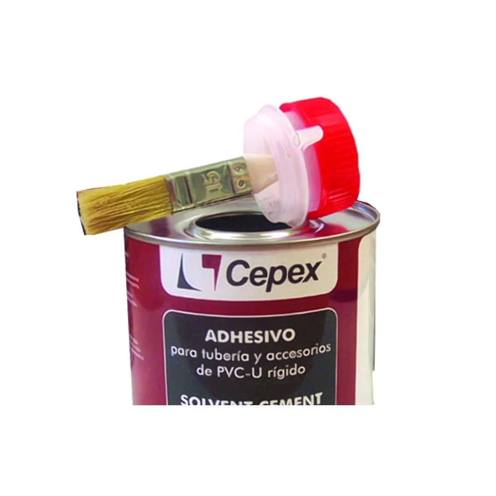 PVC Glue 250ml with Brush - Waterproof PVC Cement