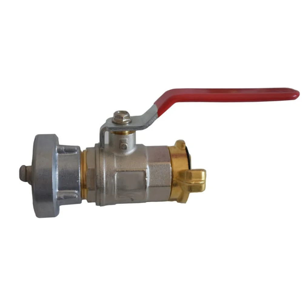 "Storz D Coupling with Lever Ball Valve and Claw Coupling - Hose Connector image"