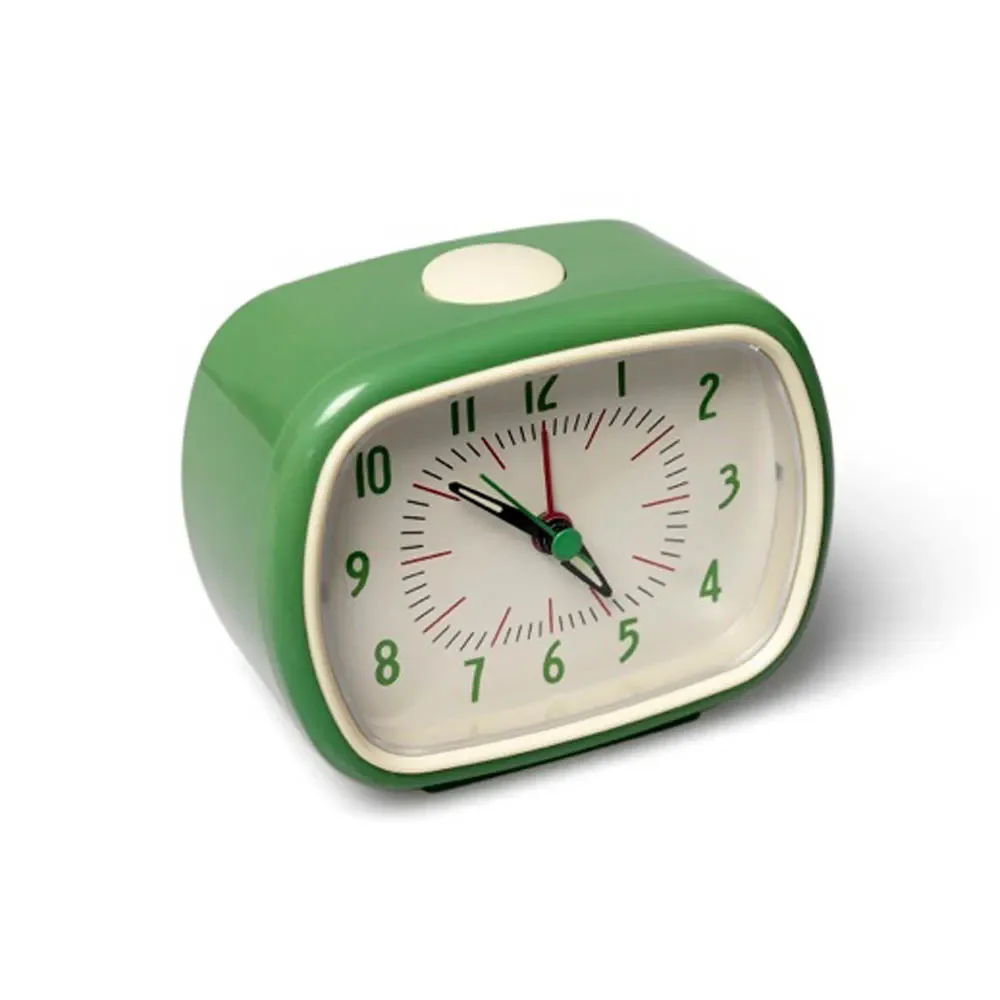 "Rex London Retro Childrens Alarm Clock Grün image"