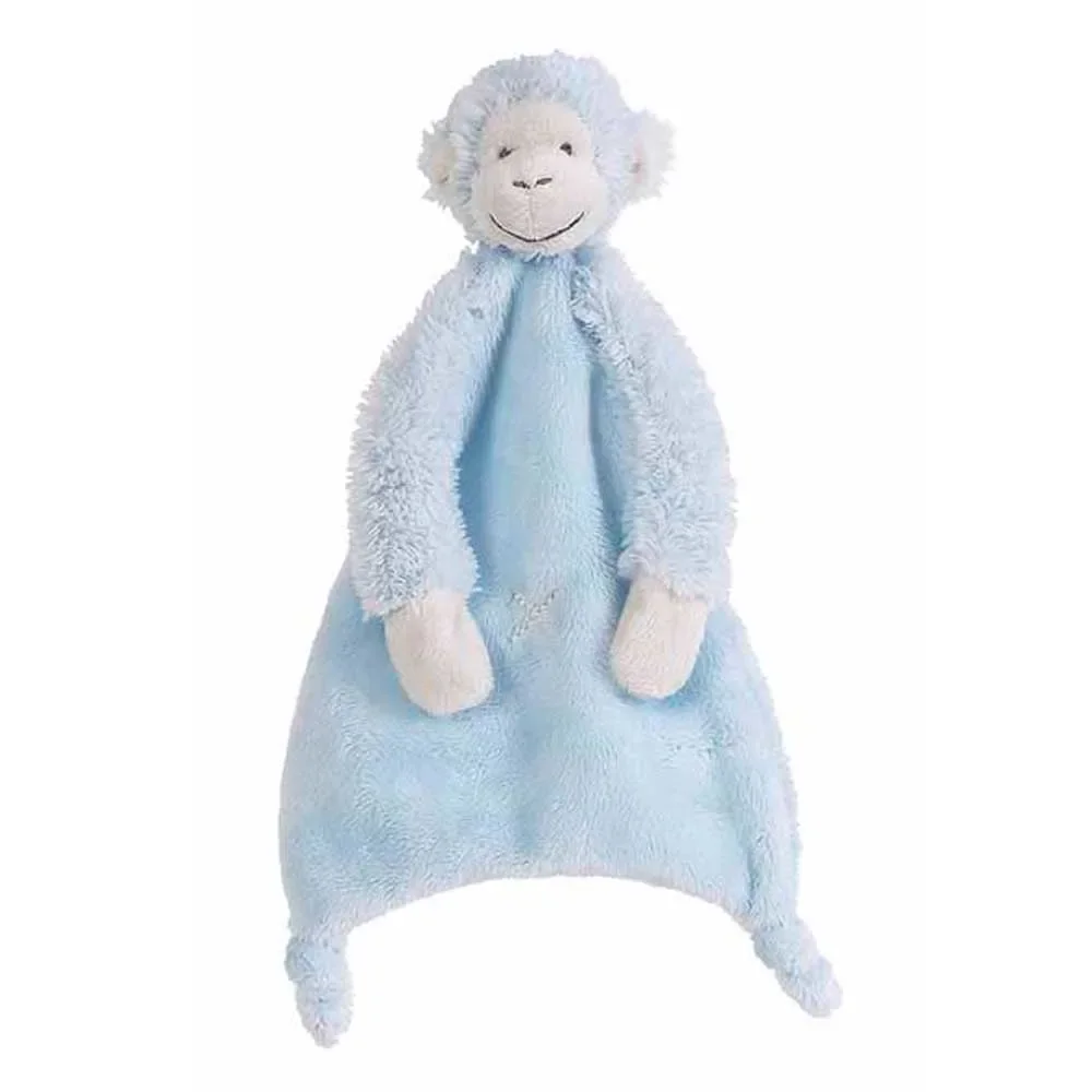 "Happy Horse Baby cuddly cloth monkeeper mickey blue image"