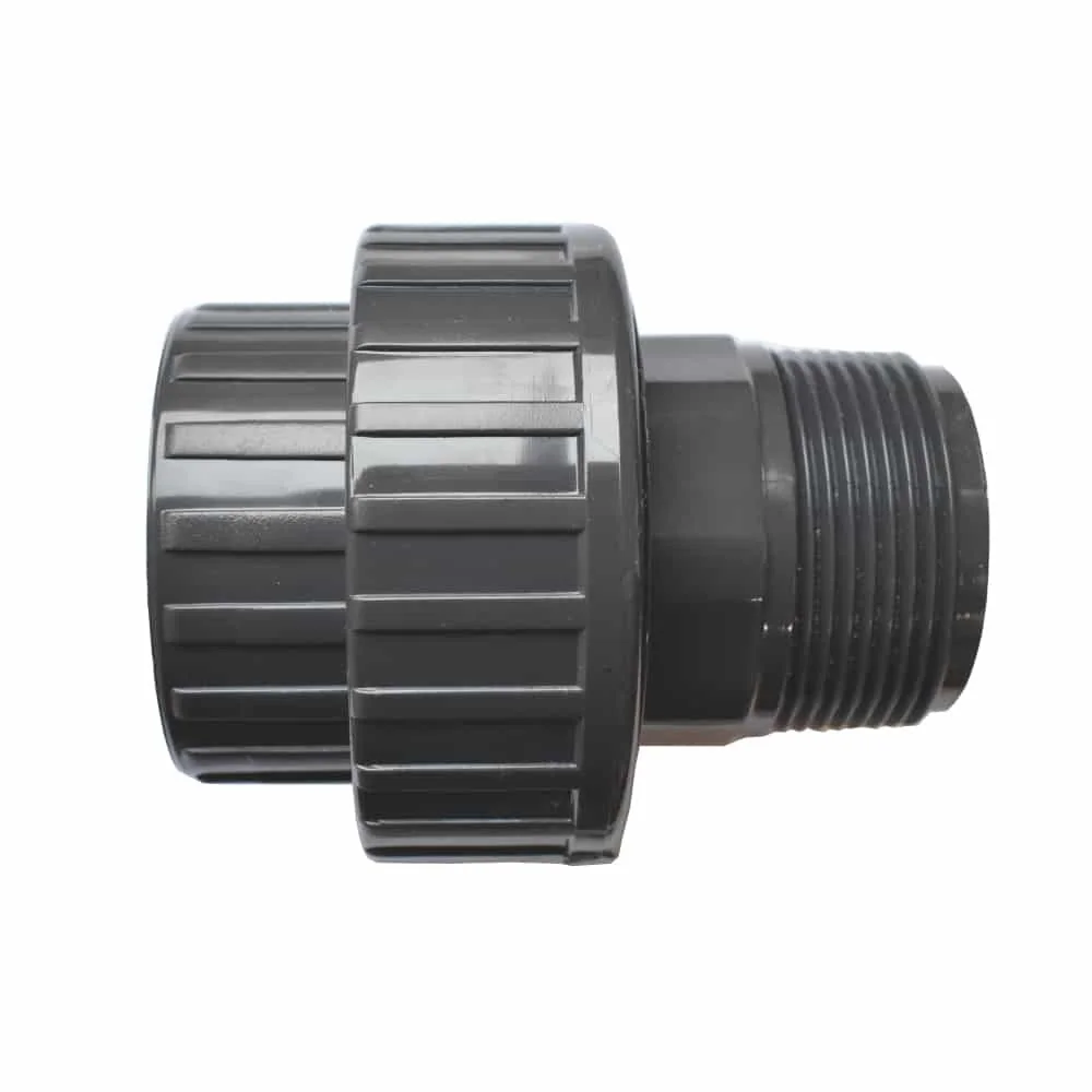"1 1/2 Inch PVC Union Fitting, Female x Male Threaded, PVC-U image"