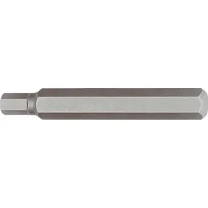 "10mm Hex Bit, 4mm Allen Wrench Bit, 75mm Long S2 Steel image"