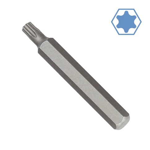 "hex T30 Bit, 10mm Hex Drive, S2 Steel - Premium Quality image"