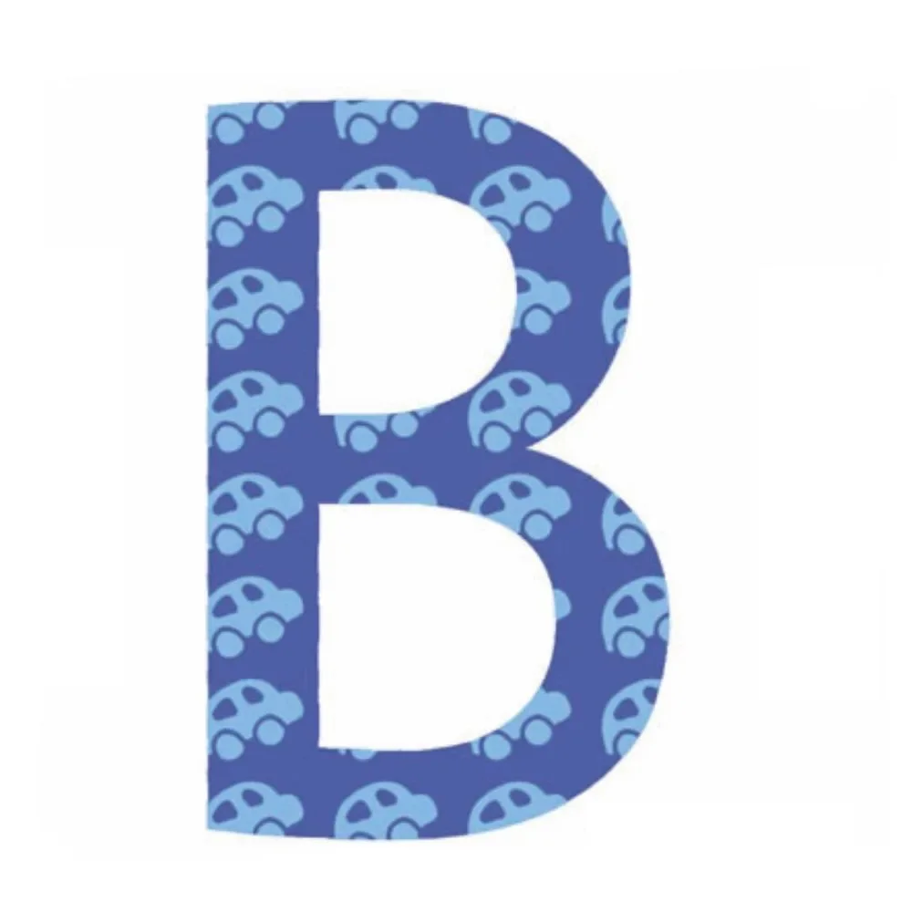 "Lilipinso sticker blue letter b image"