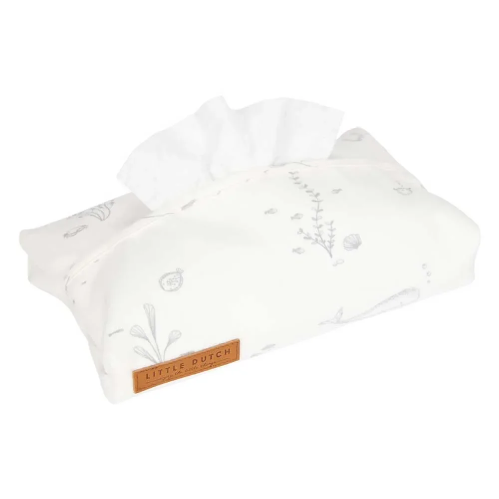 "Little dutch wet cloth box cover "Ocean White" image"