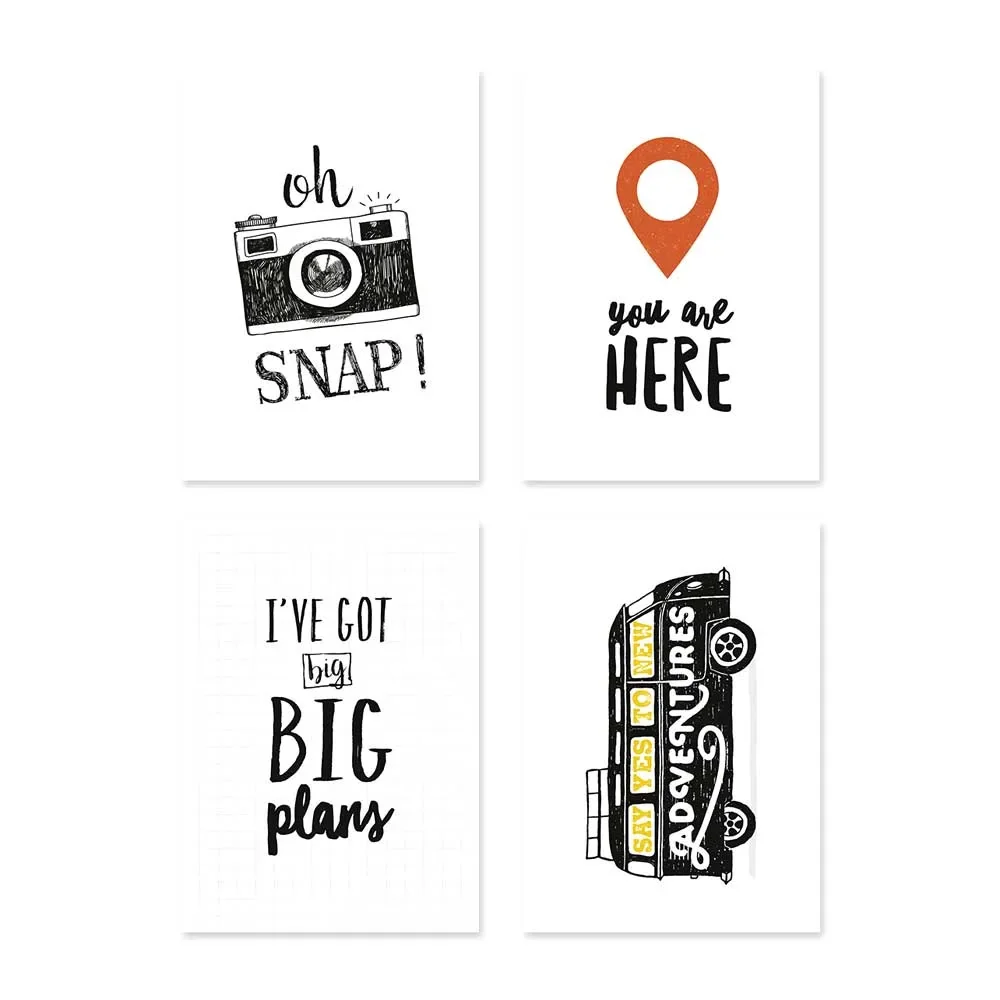 Lilipinso postcard set "Oh Snap" and Co.