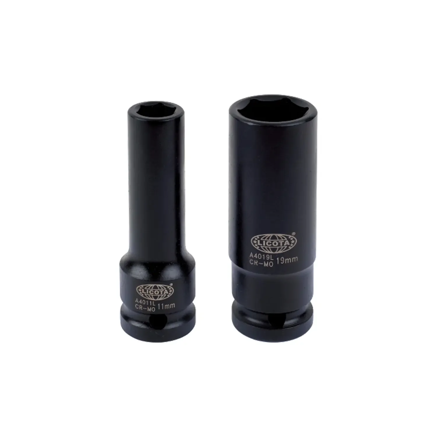 "1/2 Inch Impact Socket, 38mm, Cr-Mo Steel, 6-Point image"