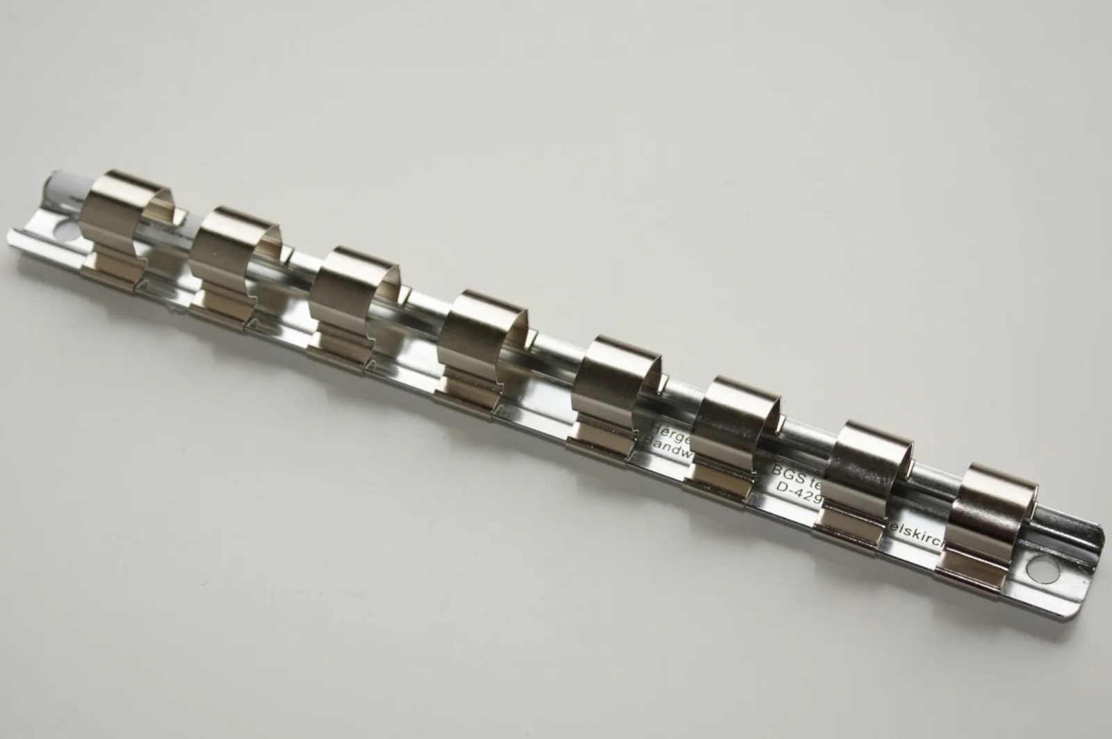 "Socket Organizer Rail, 1/2-Inch Socket Holder, 8-Clip image"