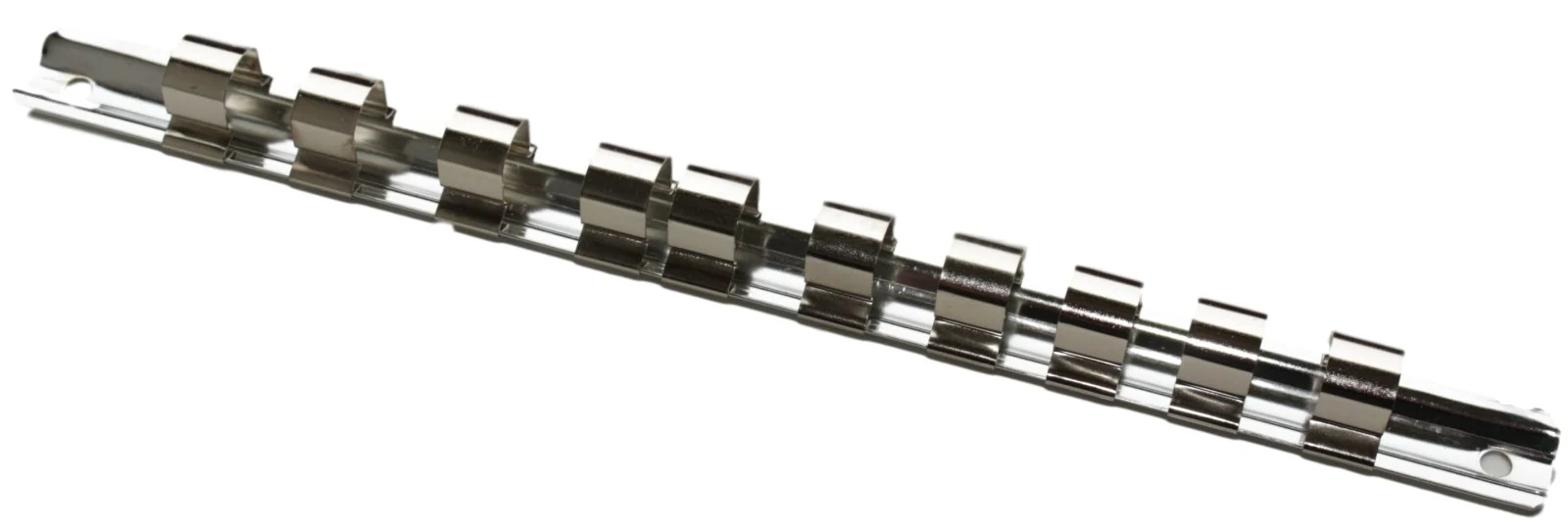 "1/2 Inch Socket Rail - 10 Clip Tool Organizer image"