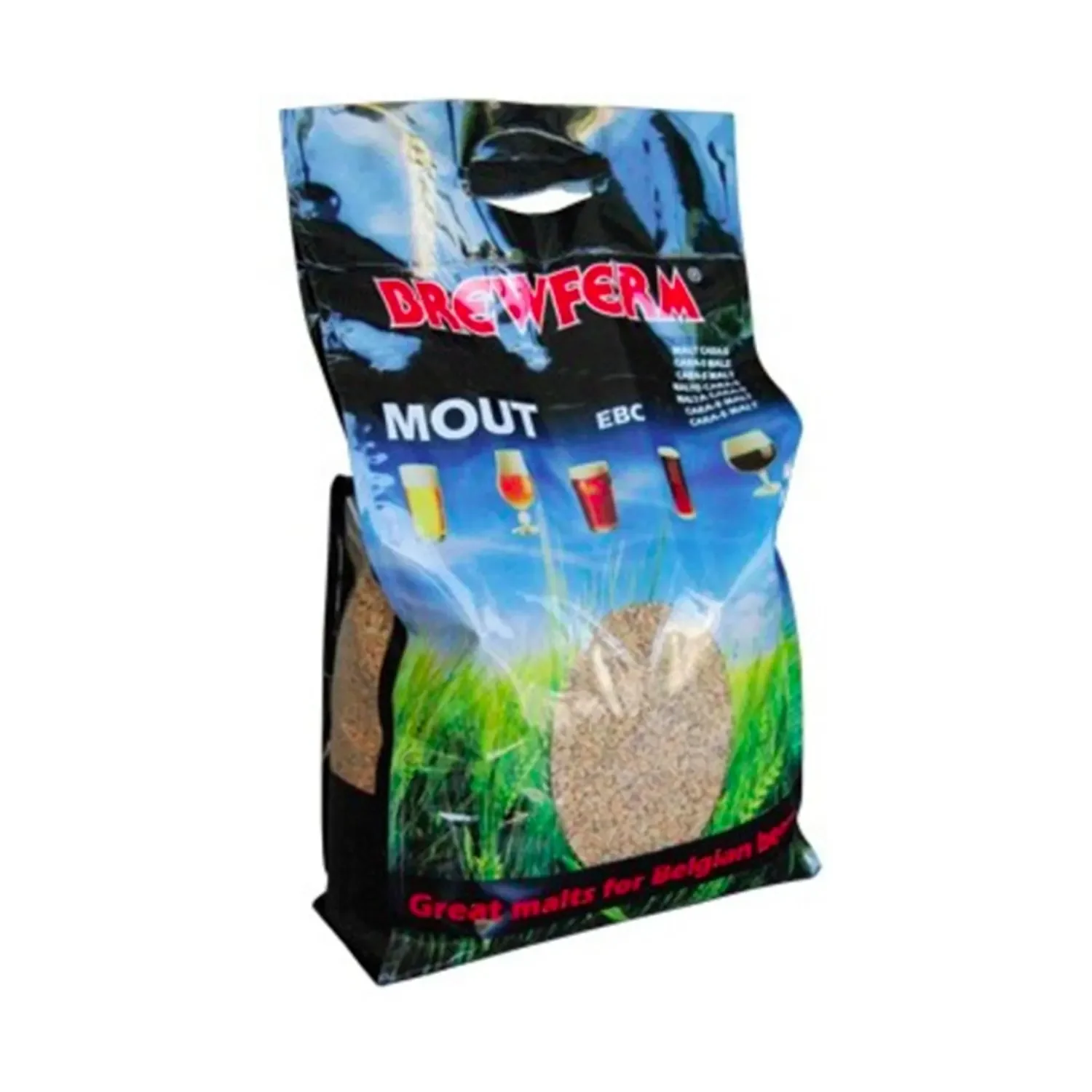 "Wheat malt, light 5 EBC 1 kg image"