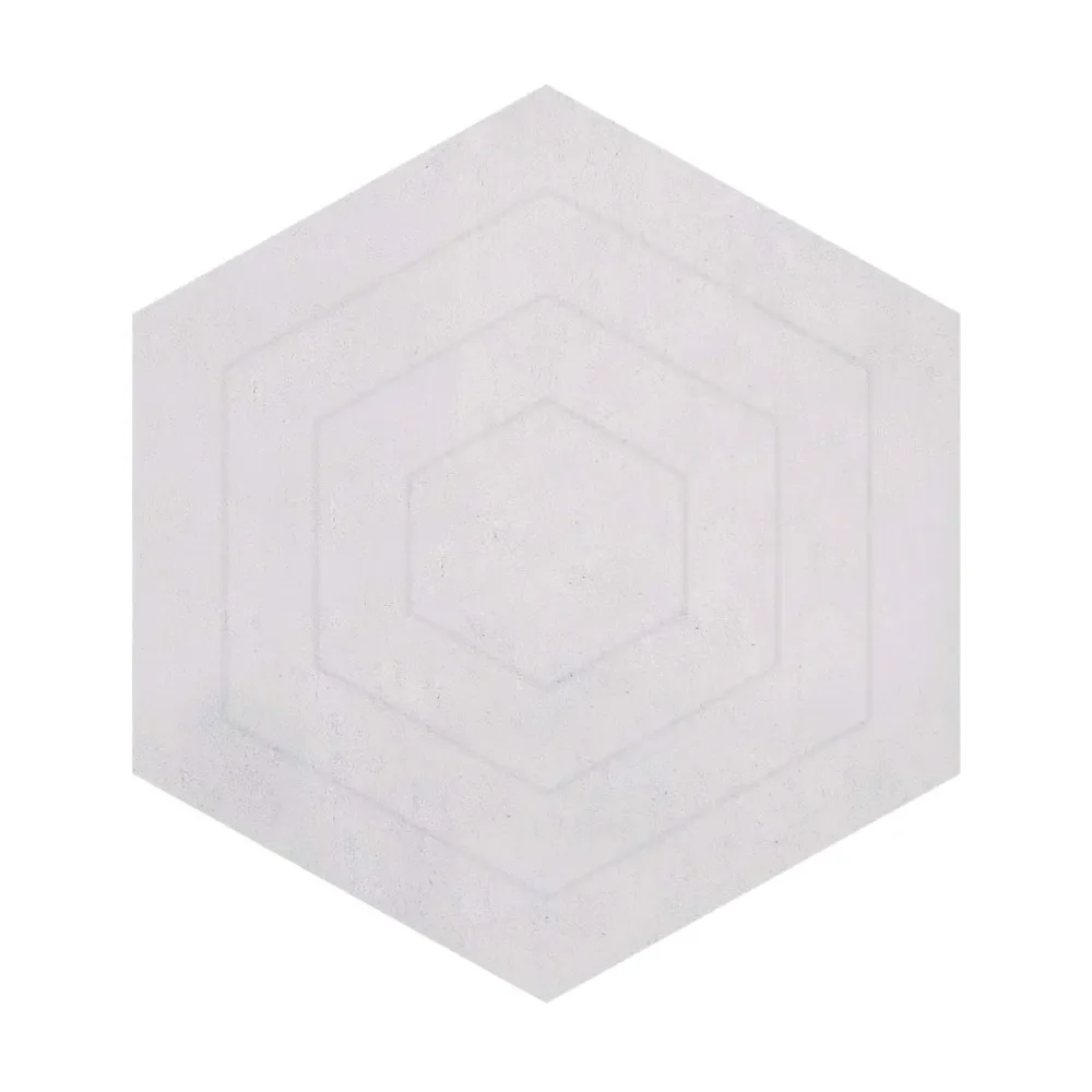 "Lilipinso carpet hexagon gray blue image"