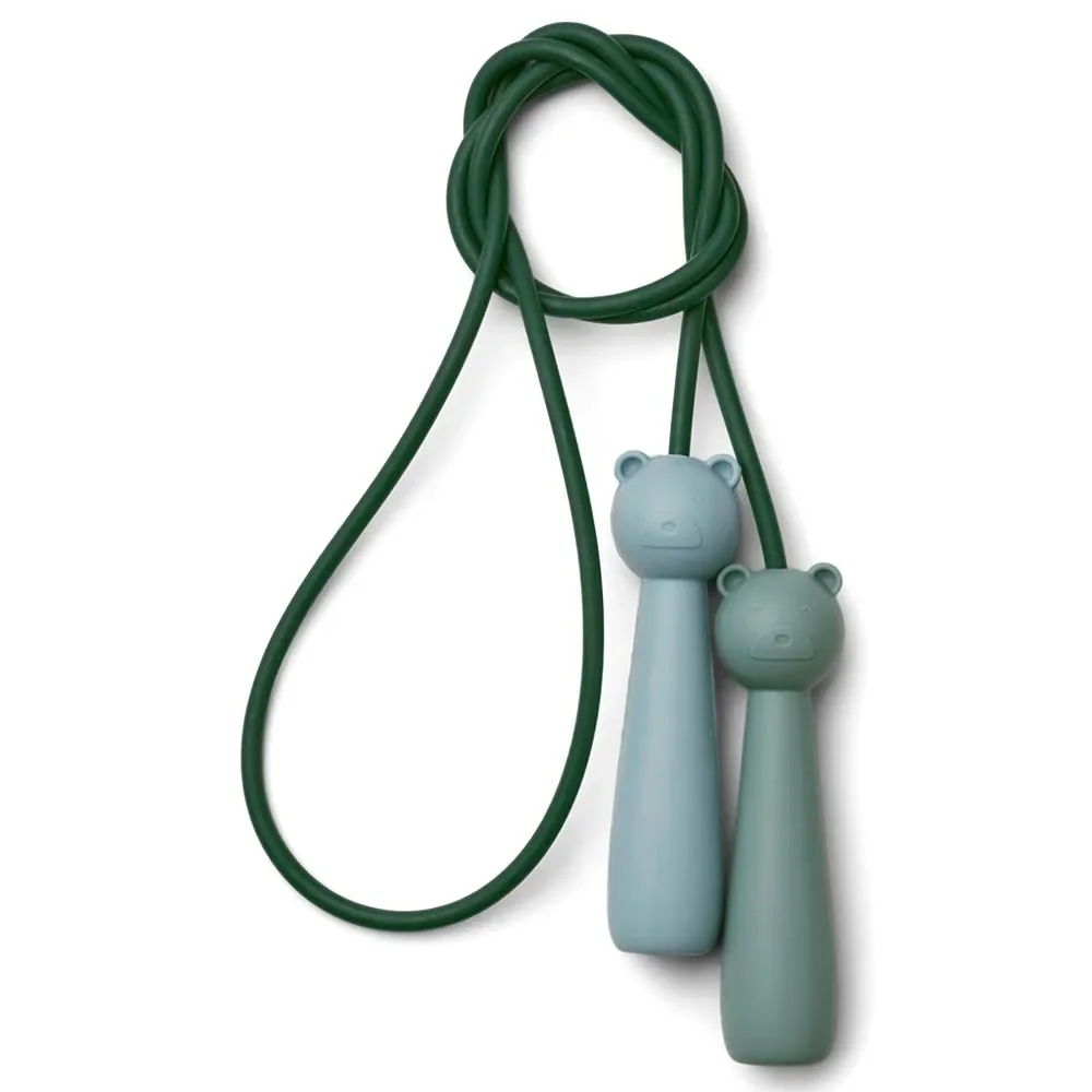 "Liewood "Birdie" Springs rope silicone peppermint image"