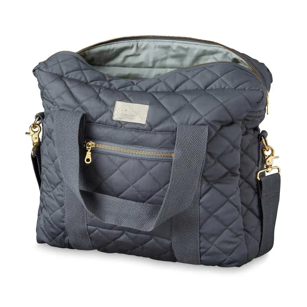 "Cam cam changing bag dark gray new image"