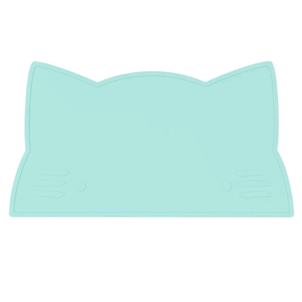 "We might be tiny children table set silicone cat mint image"