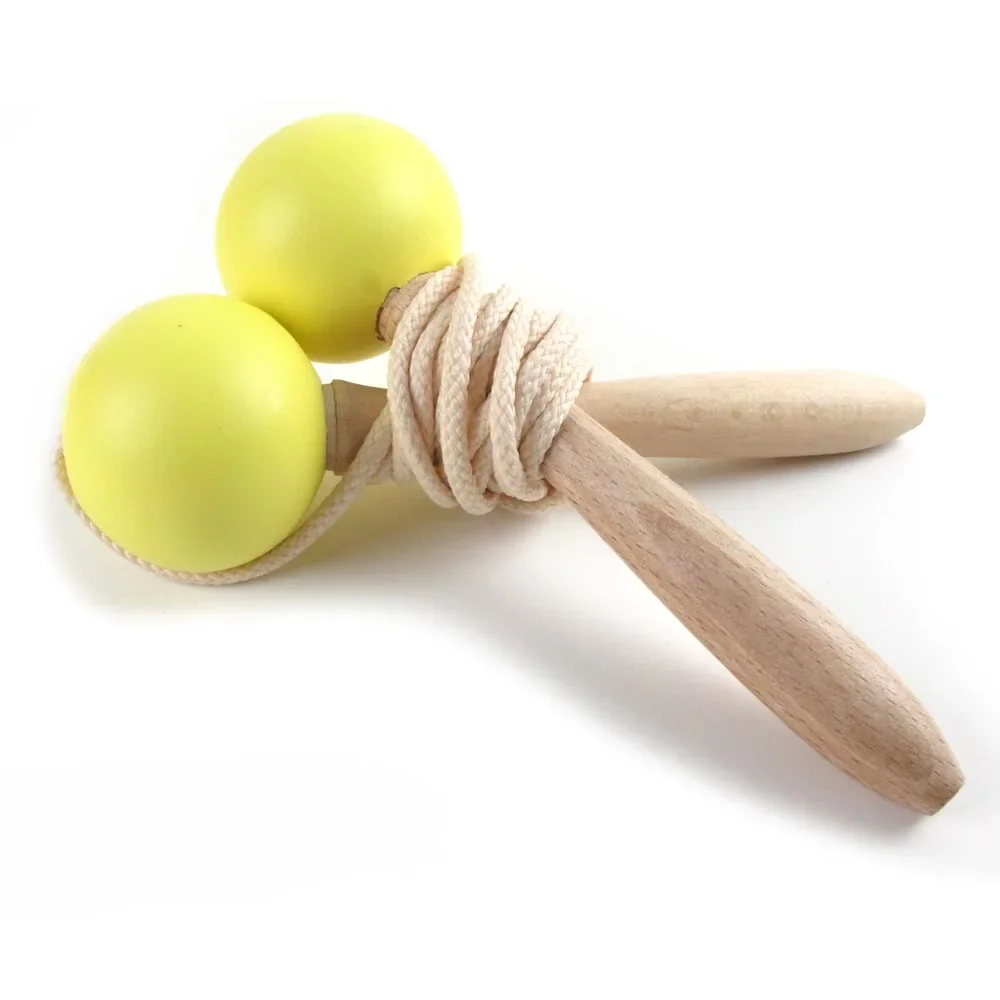 "Nobodinoz jumping rope wood yellow image"