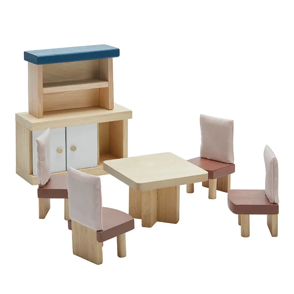 "Plan Toys Dining Room Orchard Accessories for Doll House image"