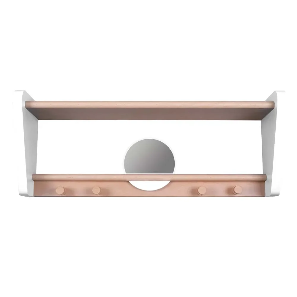 "Jungle by Jungle Wall Shelves Cloakroom White image"