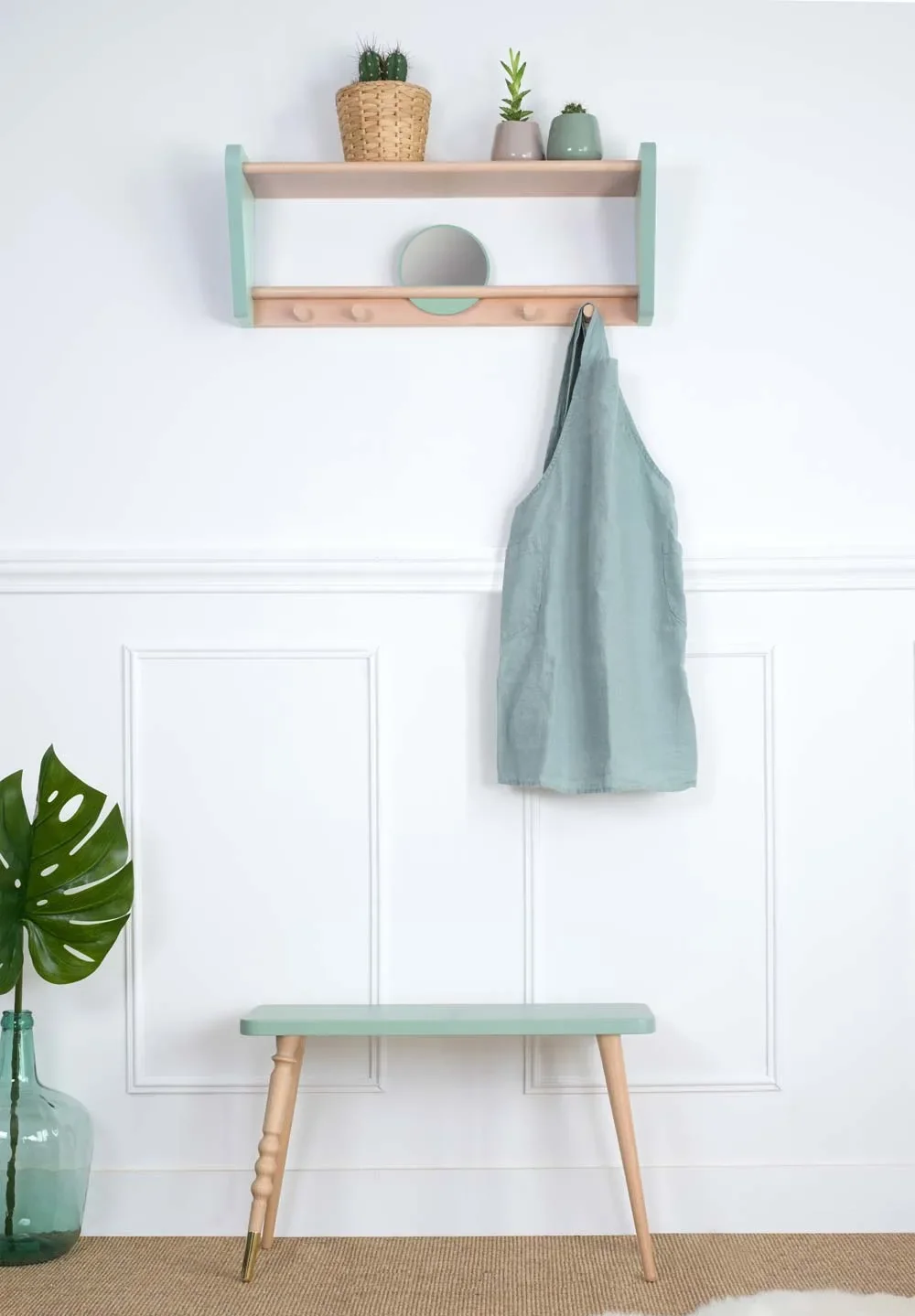 "Jungle by Jungle Wall Shelves Cloakroom Green image"