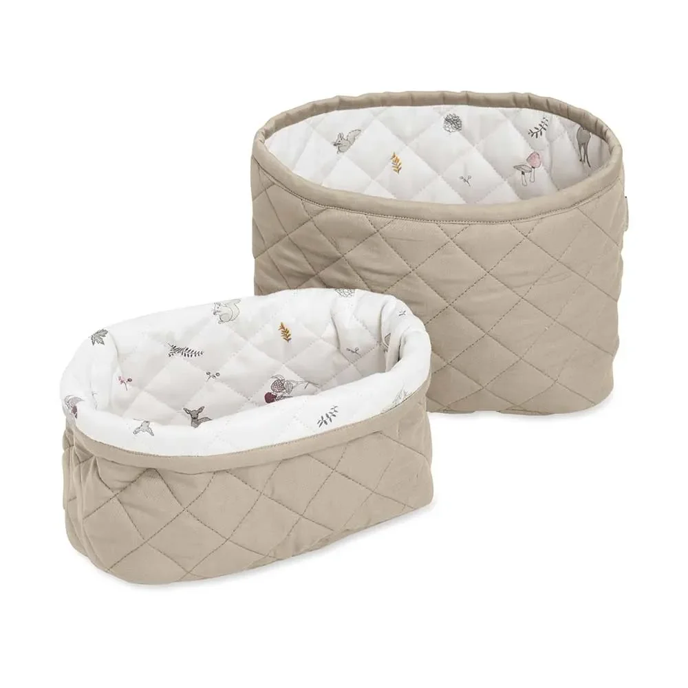 "Cam cam storage basin set hazelnut deer image"