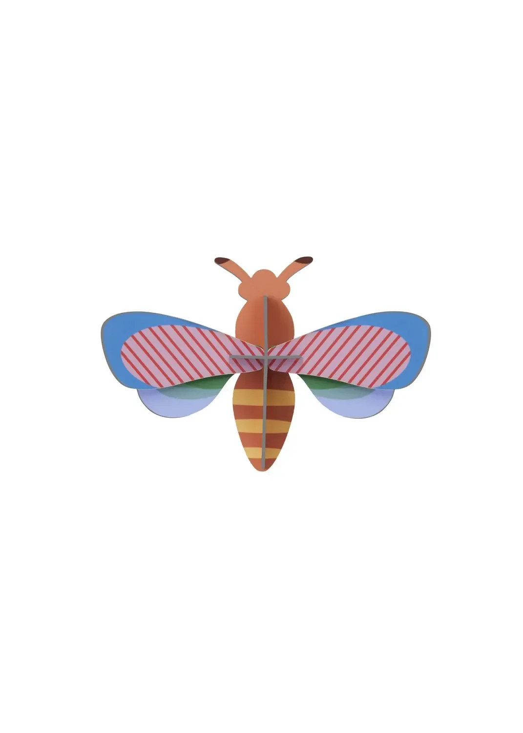 "Studio ROOF Ornament, craft set, 3D wall object - honeybee image"