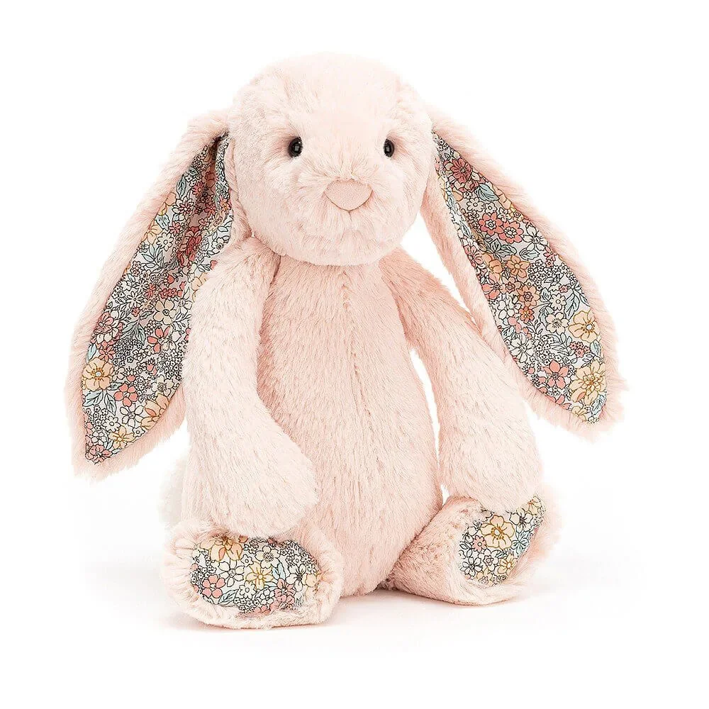 "Jellycat cuddly toy blossom blush bunny medium image"