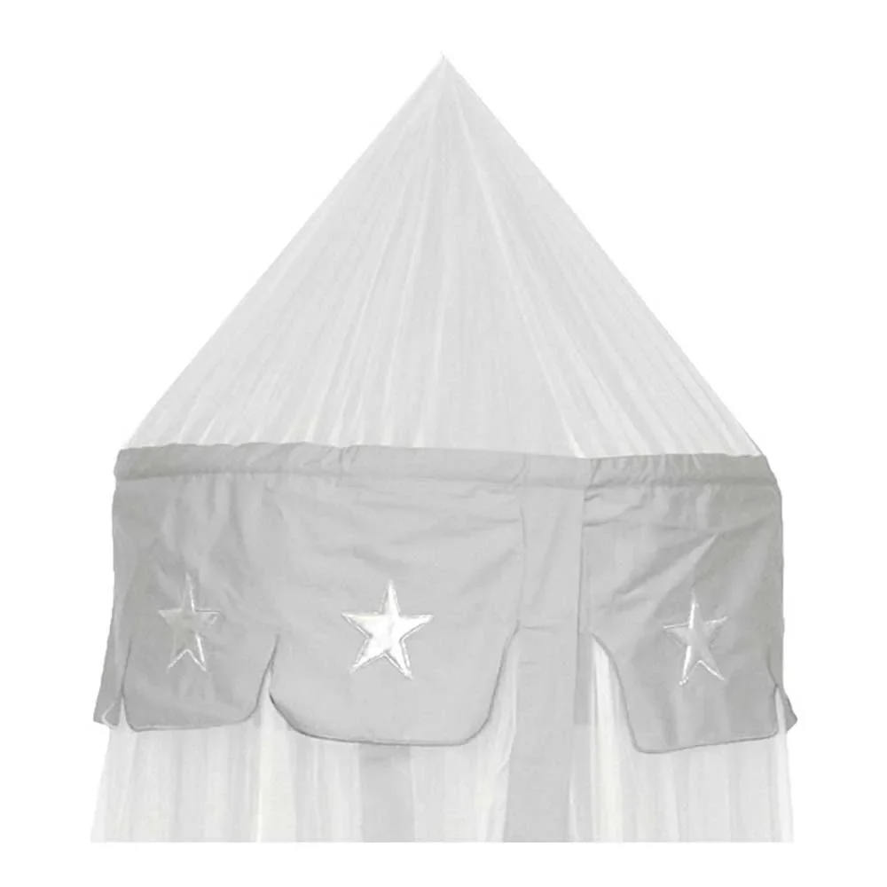"Taftan bed sky white gray stars silver image"