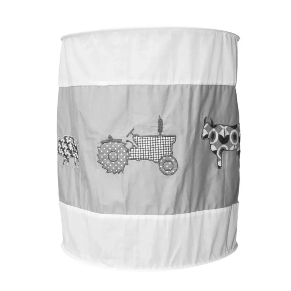 "Tftan lampshade crazy farm image"