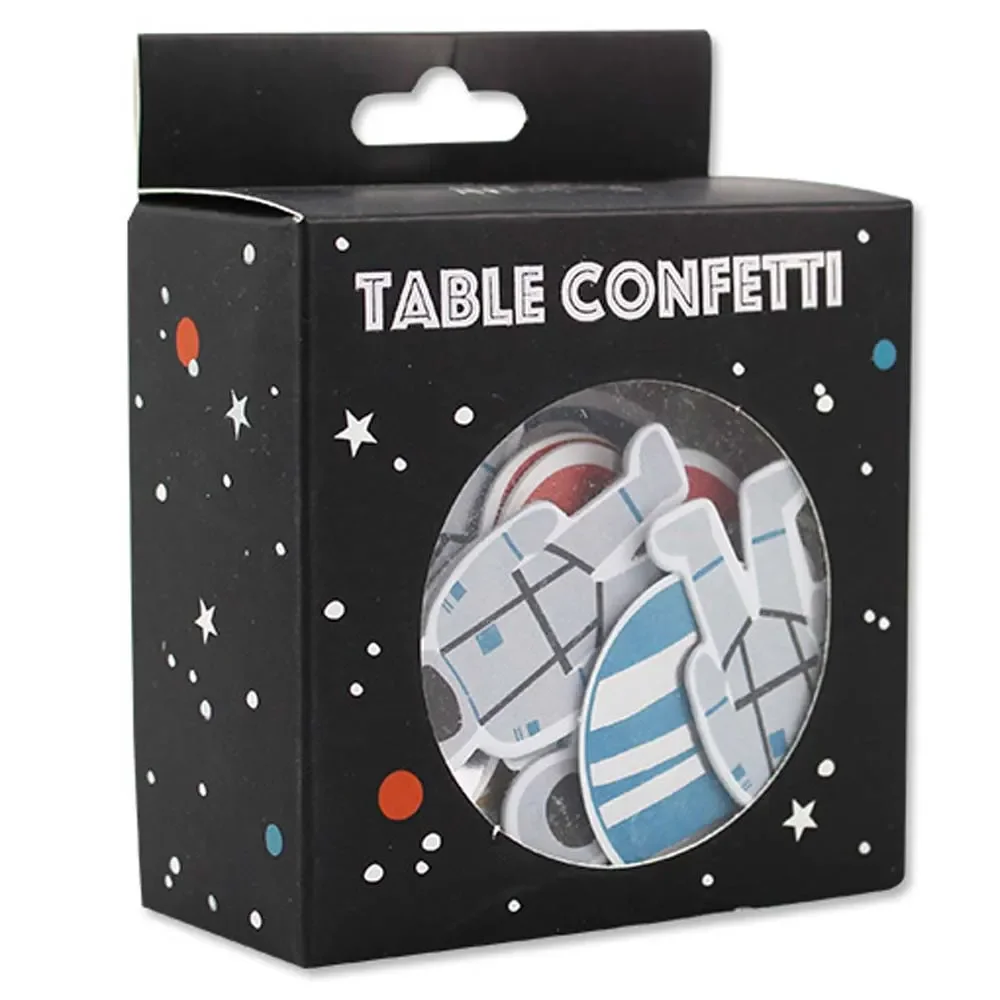 Ava & Yves table confetti space