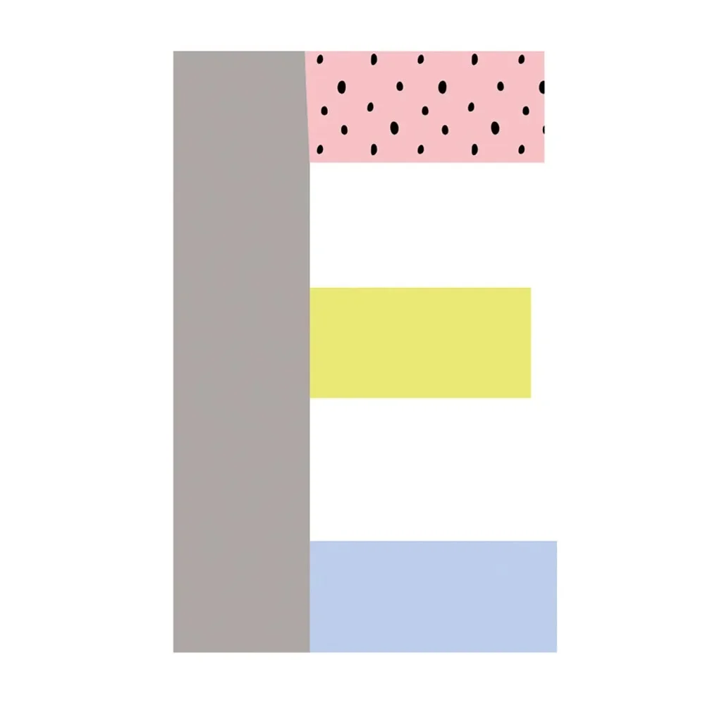 Lilipinso Wall Sticker Happy letter e