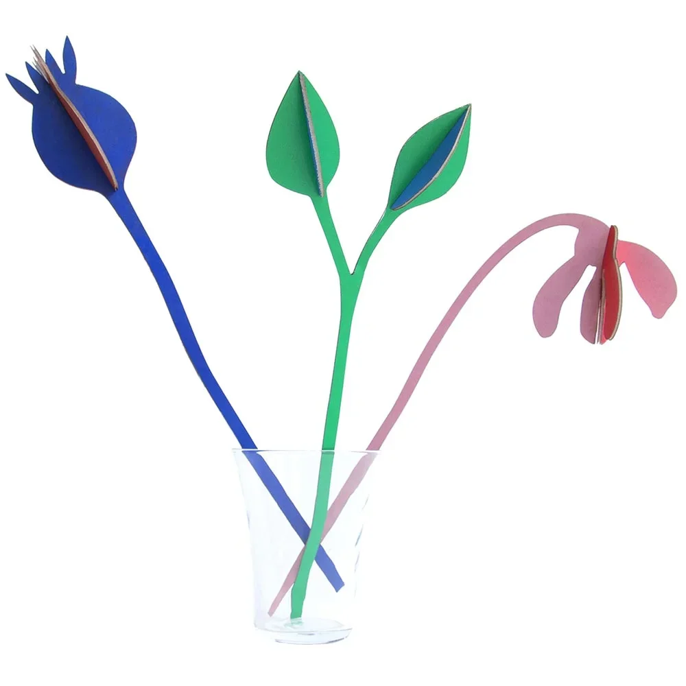 "Studio Roof summer flowers cardboard image"