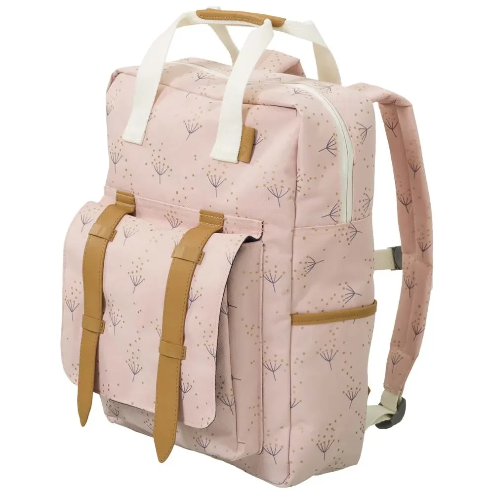 "Fresk children's backpack large dandelion pink pink image"