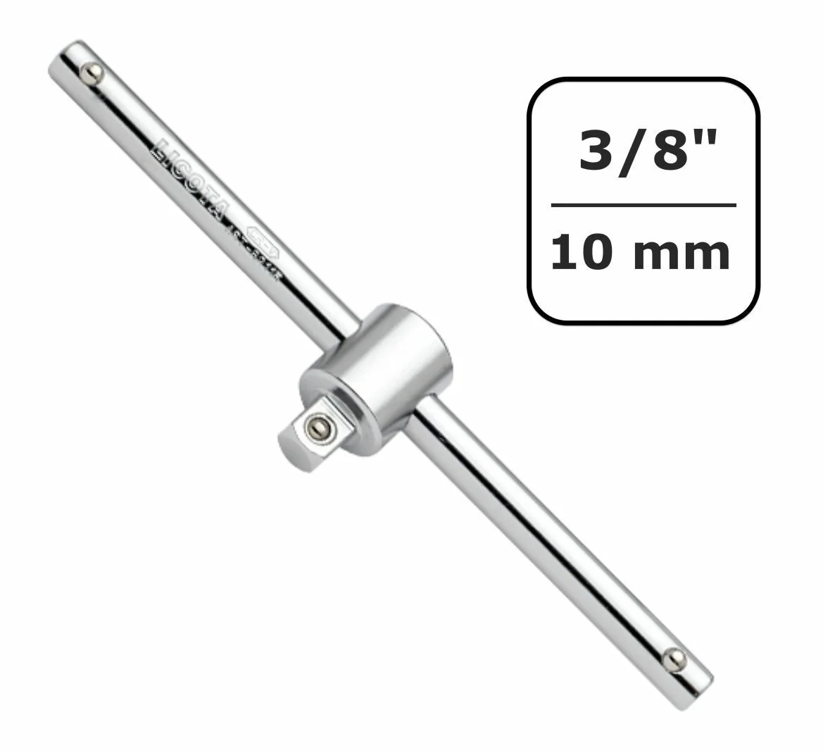 "3/8 inch Sliding T Handle 200mm CrV image"