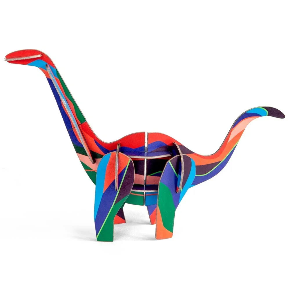 Studio Roof 3D Dinosaur Diplodocus cardboard