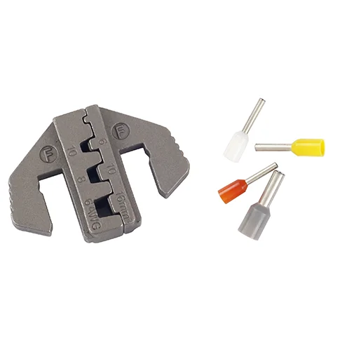"Wire Ferrule Crimper Tool - Insulated Ferrules 6/10/16 qmm image"