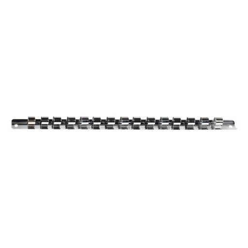 "Socket Organizer, Metal Tool Holder with 15 Clips image"