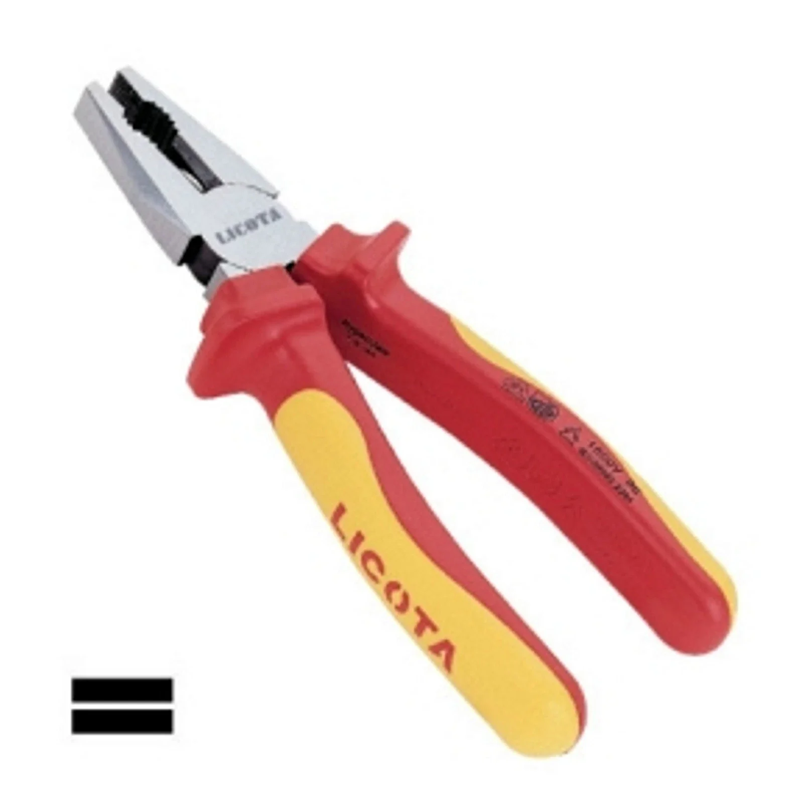 "VDE Combination Pliers, Insulated Electrician's Pliers, 180mm image"